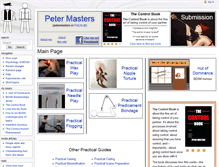 Tablet Screenshot of peter-masters.com